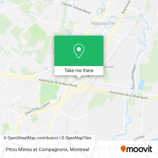 Pitou Minou et Compagnons map