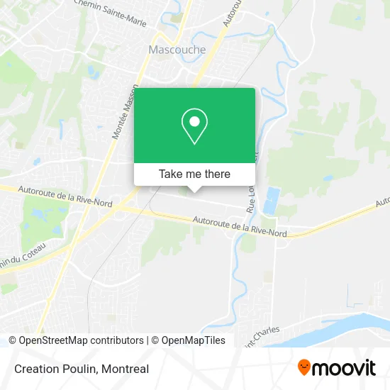 Creation Poulin map