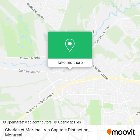 Charles et Martine - Via Capitale Distinction map