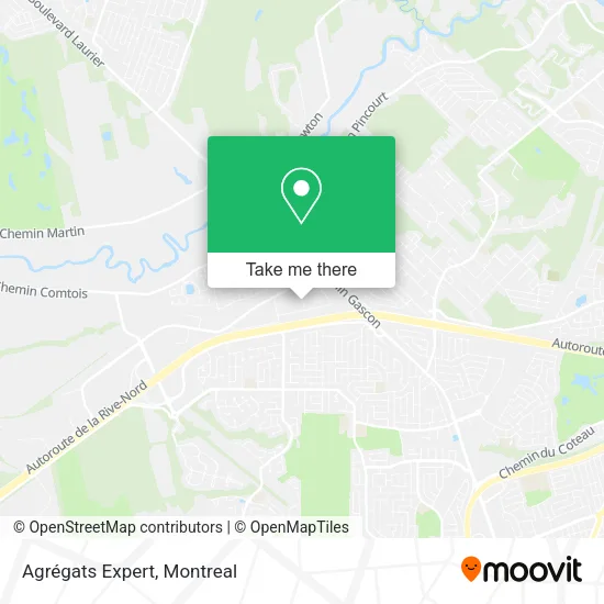 Agrégats Expert map