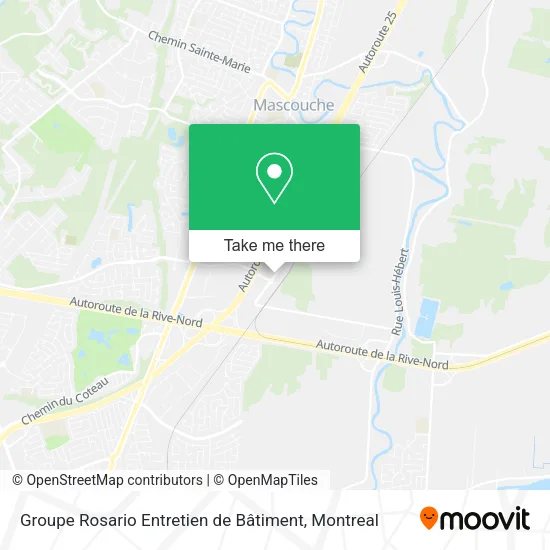 Groupe Rosario Entretien de Bâtiment map