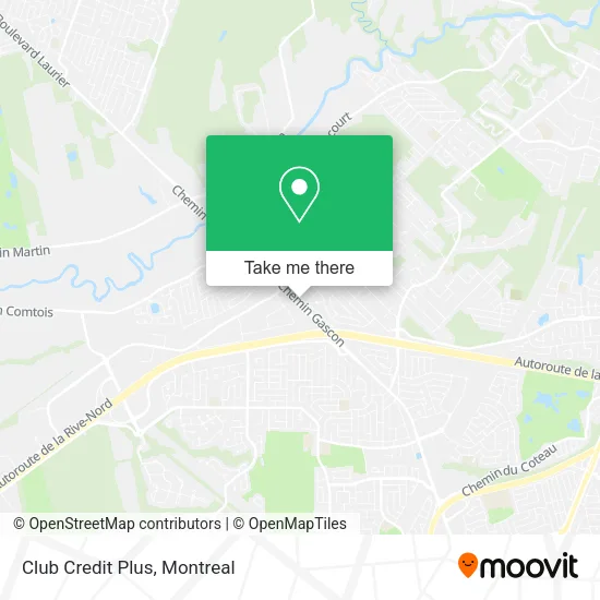 Club Credit Plus map