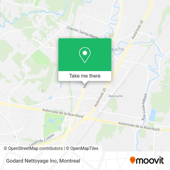 Godard Nettoyage Inc map