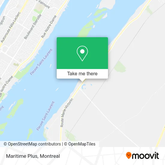 Maritime Plus map