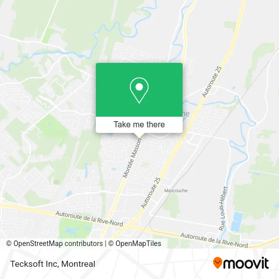 Tecksoft Inc map
