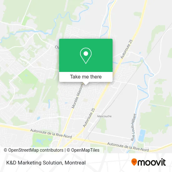 K&D Marketing Solution map