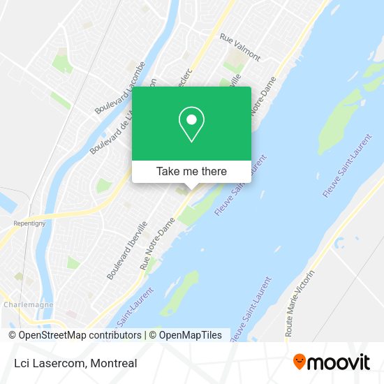 Lci Lasercom map