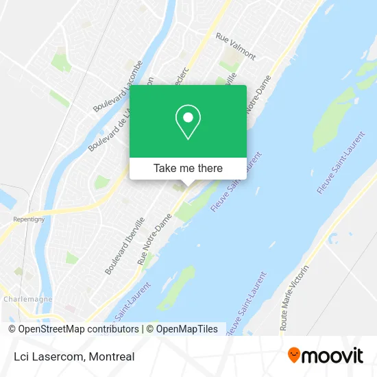 Lci Lasercom map