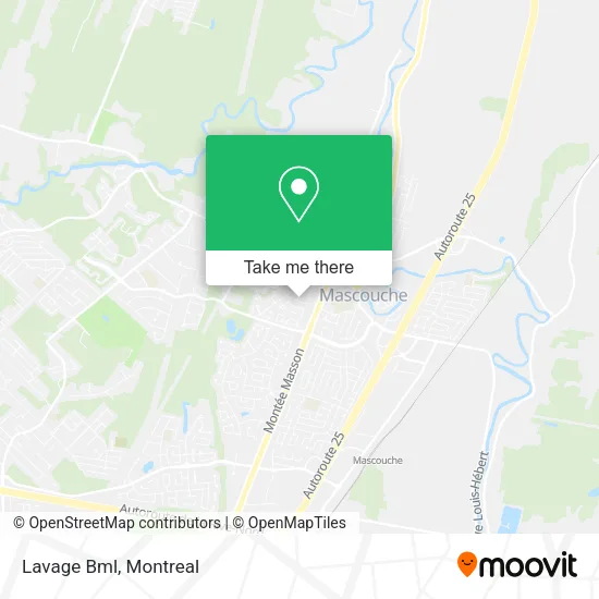Lavage Bml map