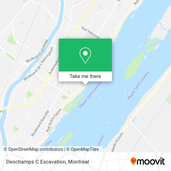 Deschamps C Excavation map