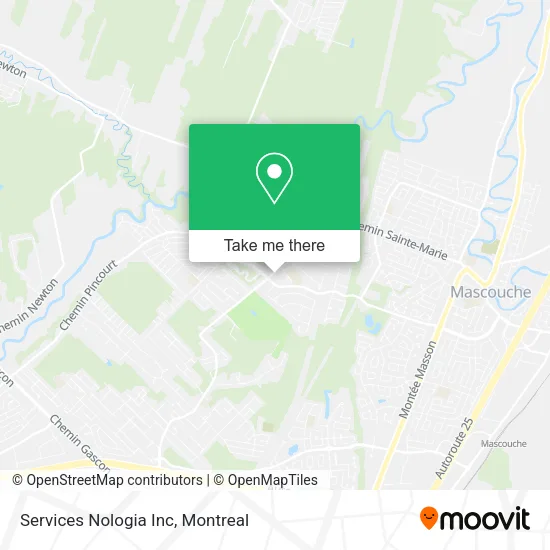 Services Nologia Inc map