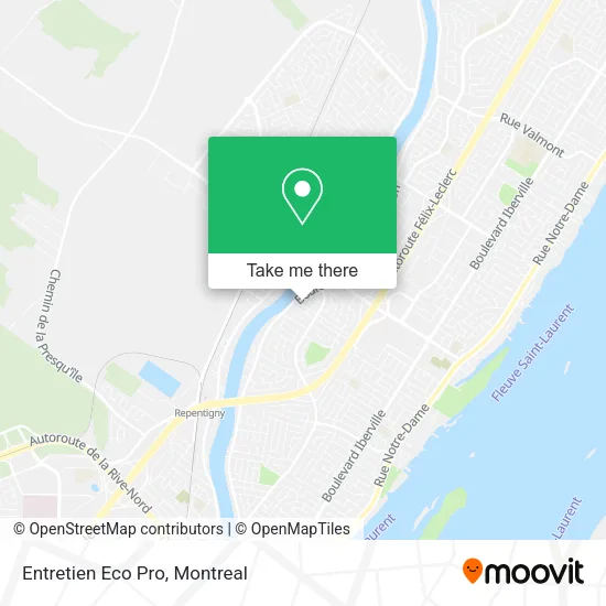Entretien Eco Pro map