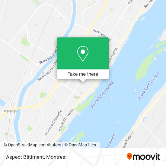 Aspect Bâtiment map