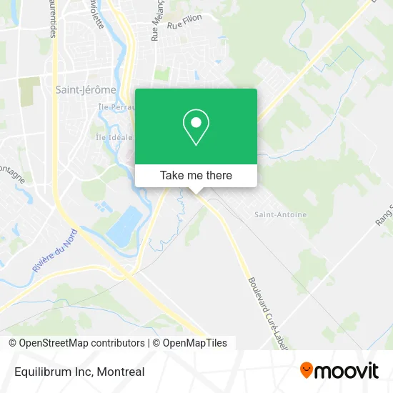 Equilibrum Inc map