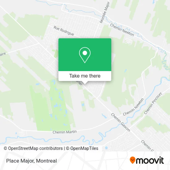 Place Major map
