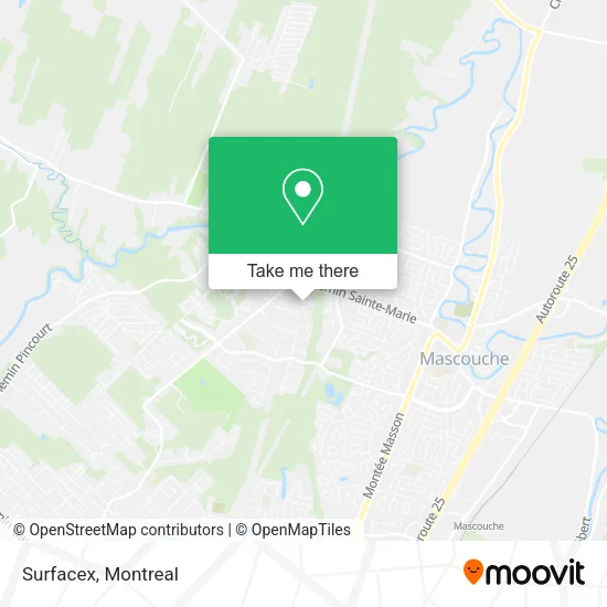 Surfacex map