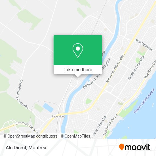 Alc Direct map