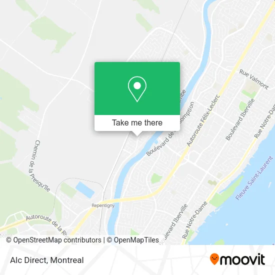 Alc Direct map