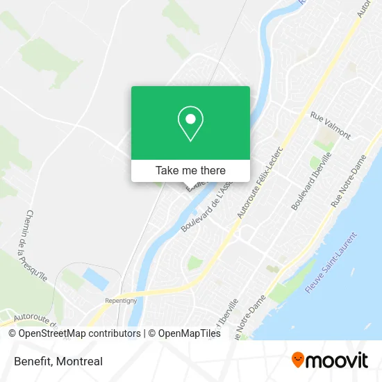 Benefit map
