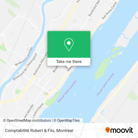 Comptabilité Robert & Fils map