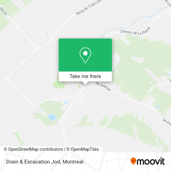 Drain & Excavation Jod map