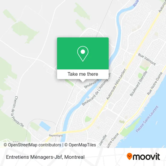 Entretiens Ménagers-Jbf map