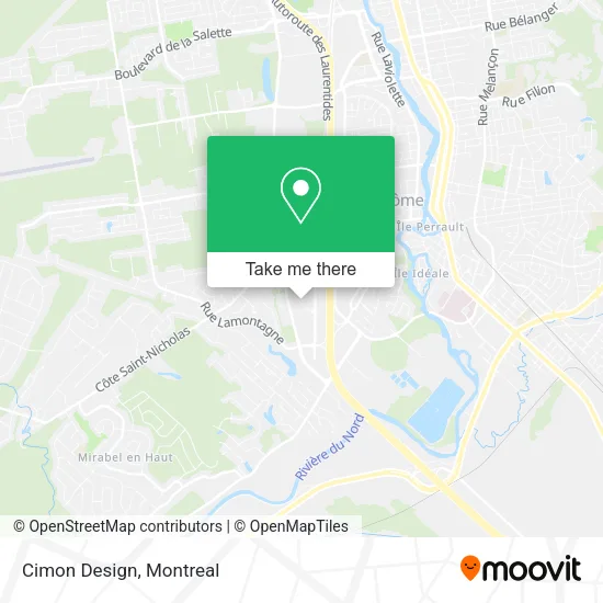 Cimon Design map