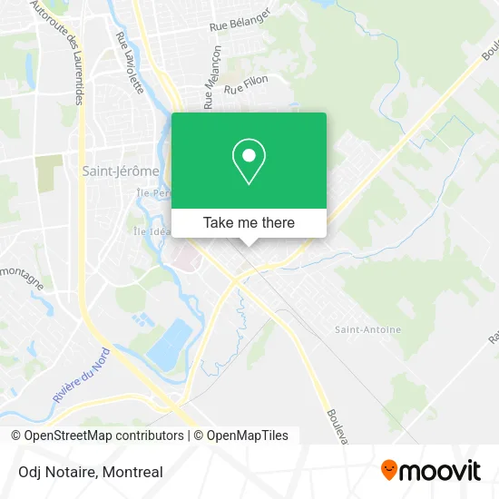 Odj Notaire map