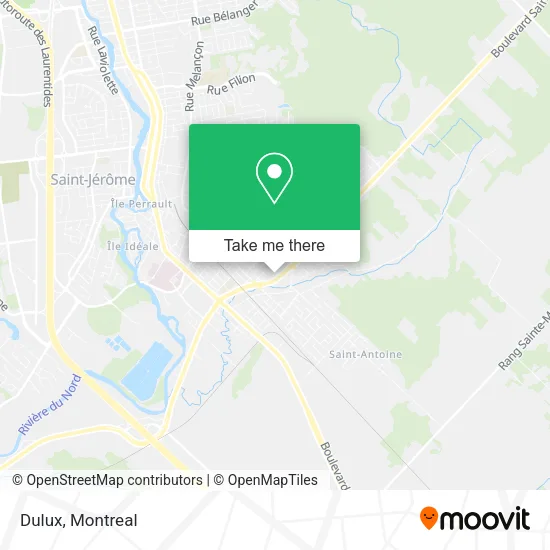 Dulux map
