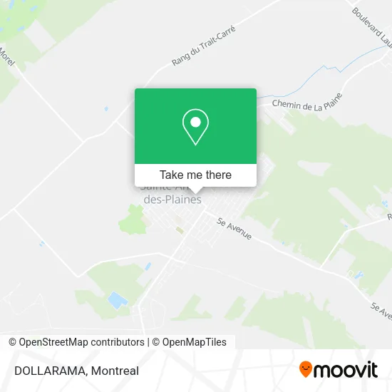 DOLLARAMA map