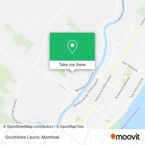 Gouttières Laurin map