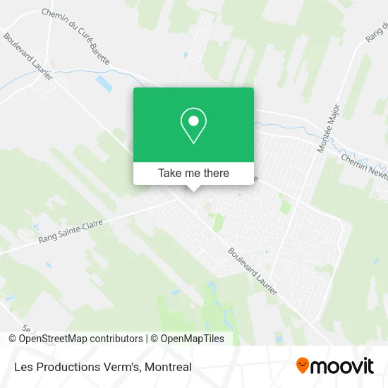 Les Productions Verm's map