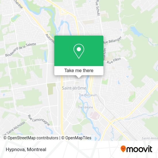 Hypnova map