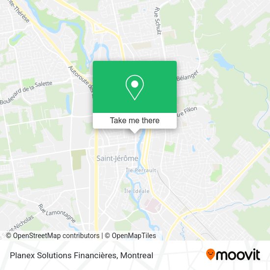 Planex Solutions Financières map