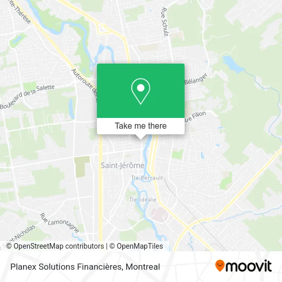 Planex Solutions Financières map