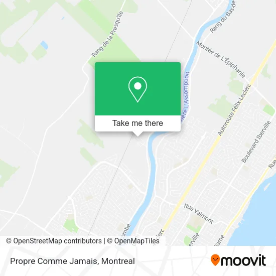 Propre Comme Jamais map