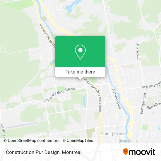 Construction Pur Design map