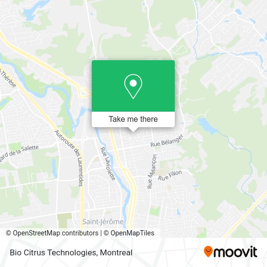 Bio Citrus Technologies map