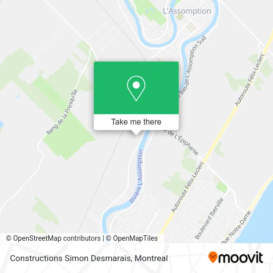 Constructions Simon Desmarais map