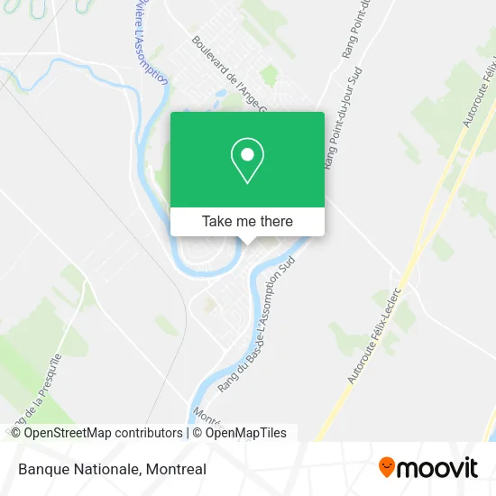 Banque Nationale map