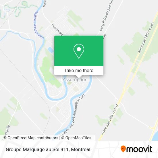 Groupe Marquage au Sol 911 map