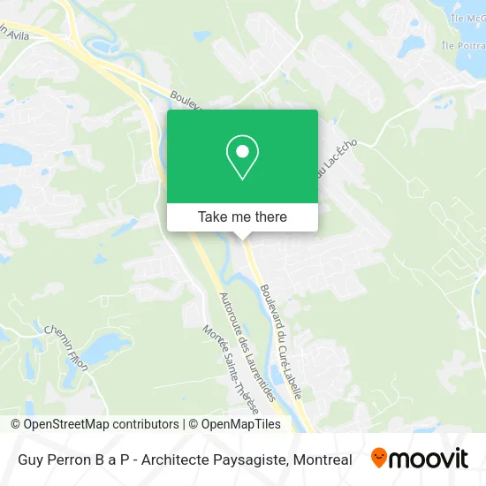 Guy Perron B a P - Architecte Paysagiste map
