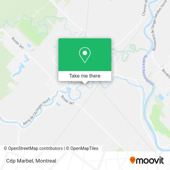 Cdp Marbel map