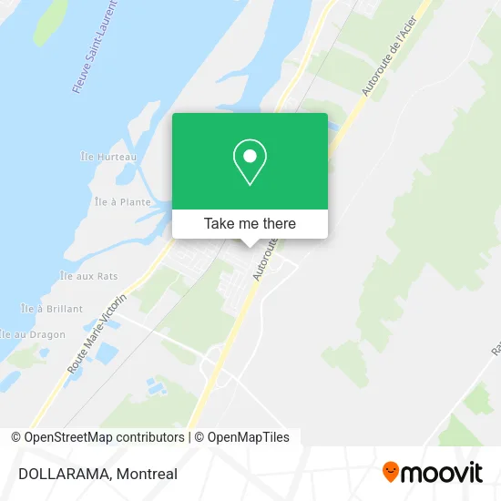 DOLLARAMA map