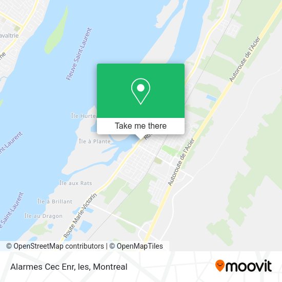 Alarmes Cec Enr, les map