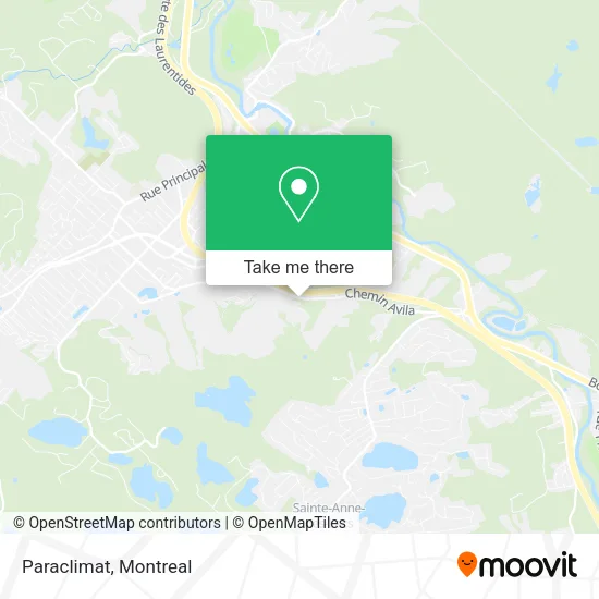 Paraclimat map