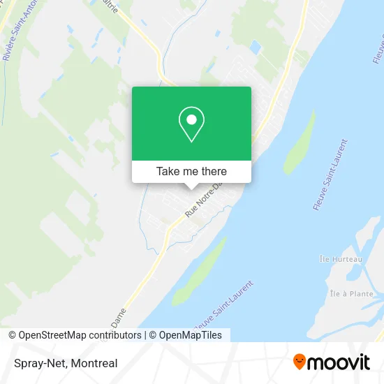 Spray-Net map