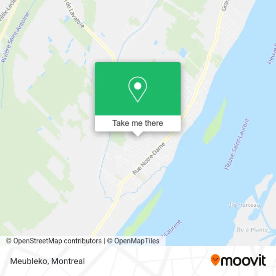 Meubleko map