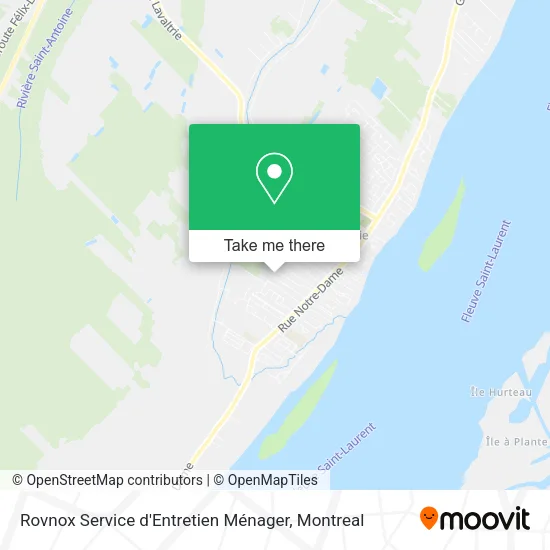 Rovnox Service d'Entretien Ménager map