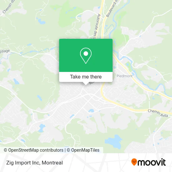 Zig Import Inc map
